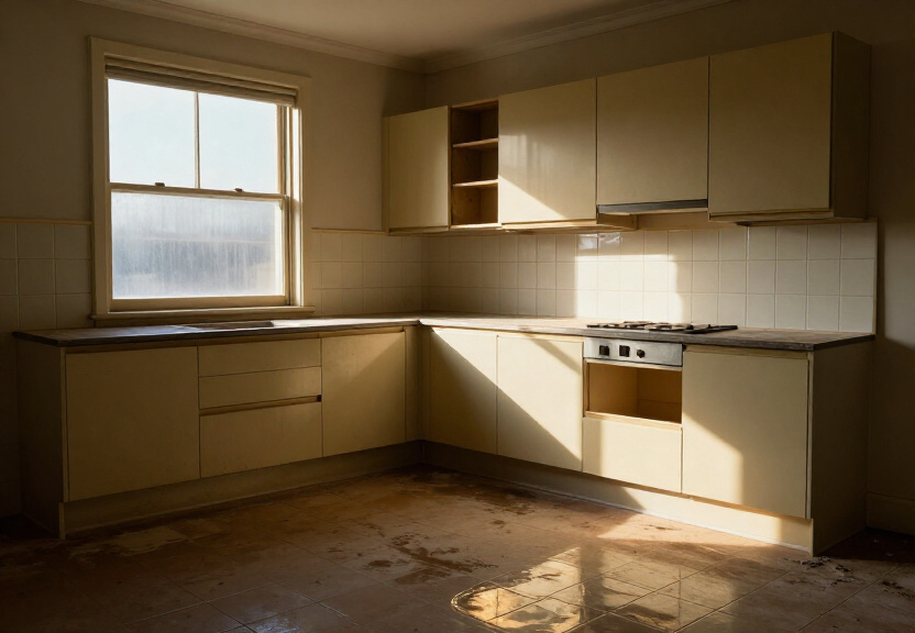 Restored apartment in Waverton after structural drying